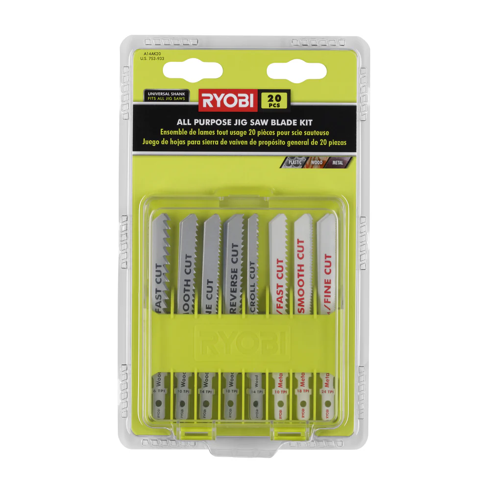20 PC. All Purpose Jig Saw Blade Kit - Image 2
