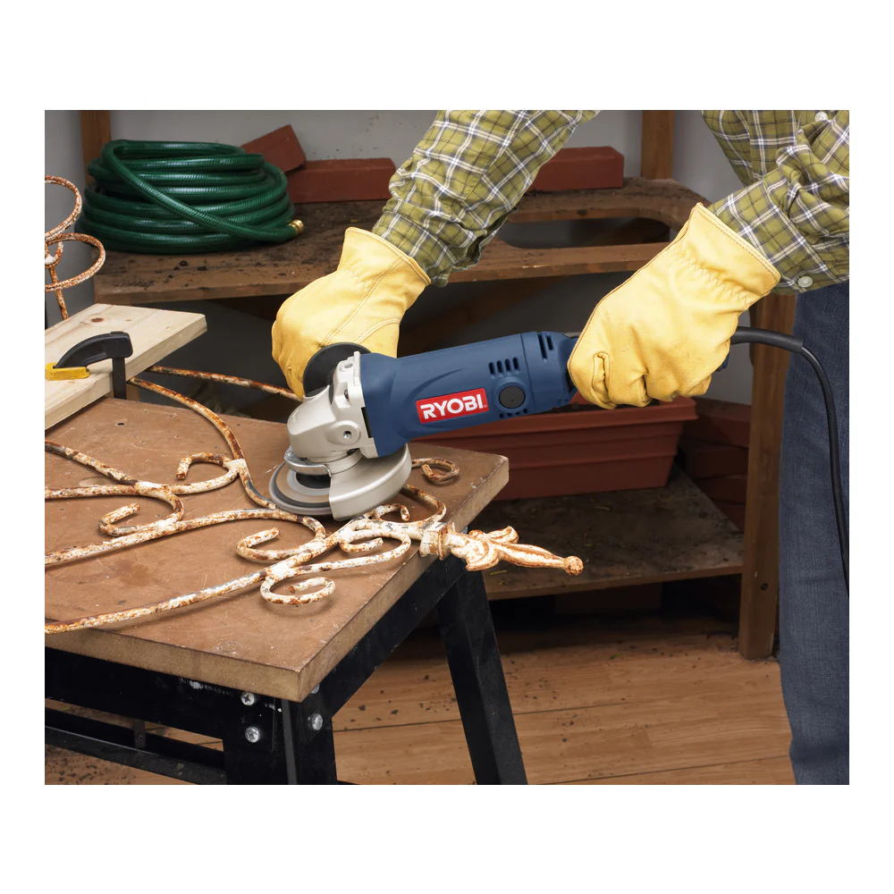 4 1/2" Angle Grinder with Rotating Rear Handle - Image 8