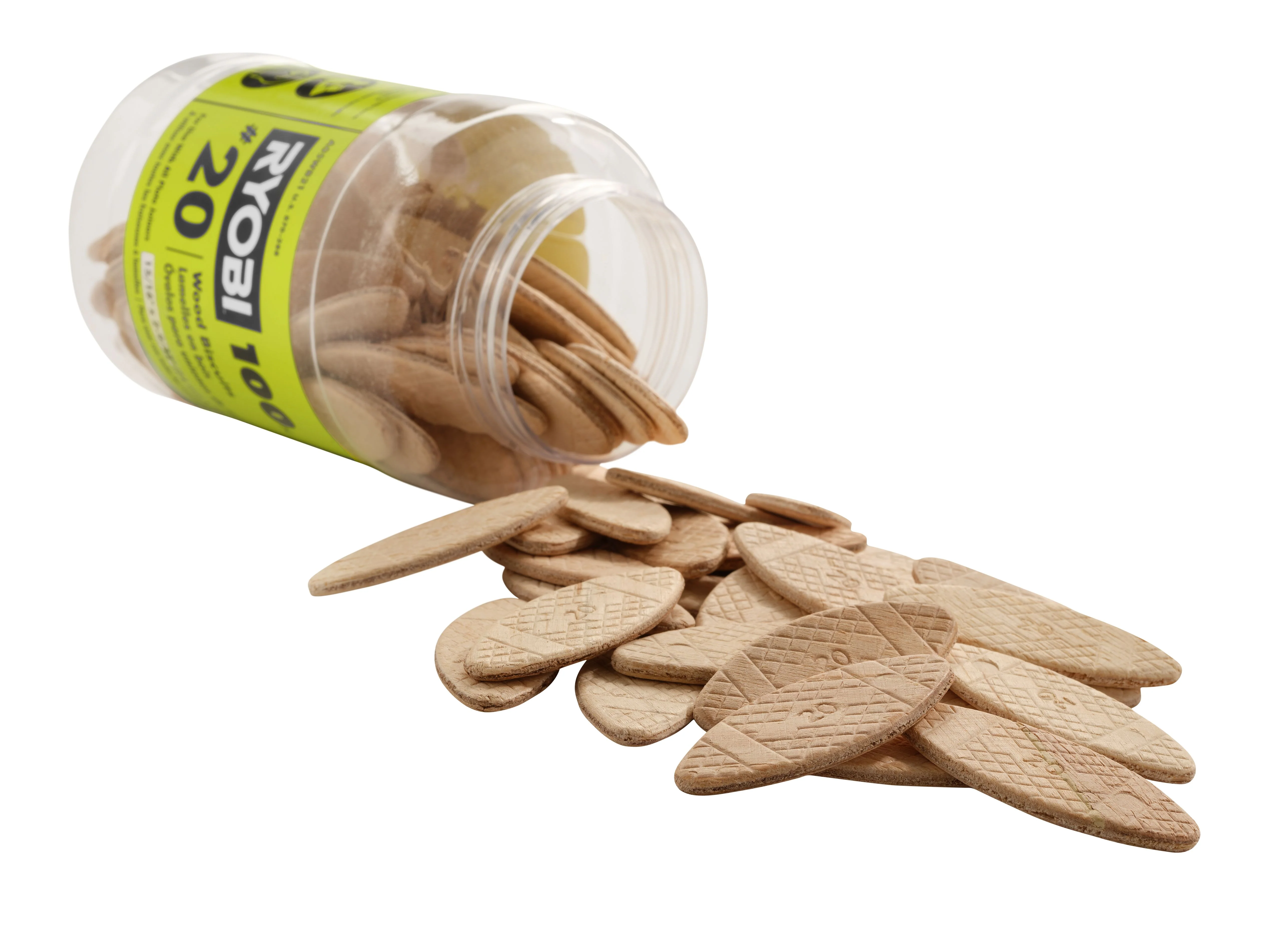 #20 Wood Biscuits (100 PC.) - Image 2