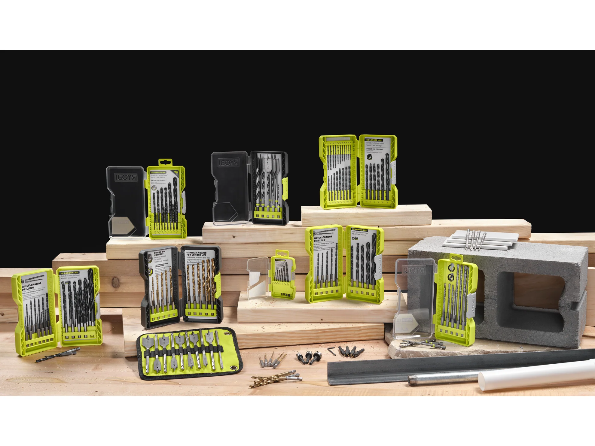4PC GLASS AND TILE BIT SET - Image 3