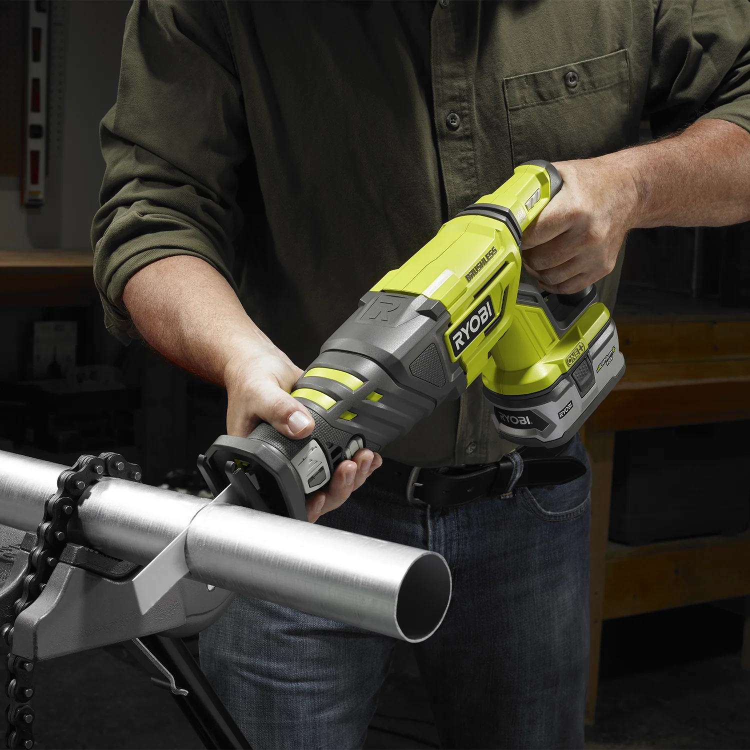 18V ONE+™ brushless reciprocating saw - Image 4