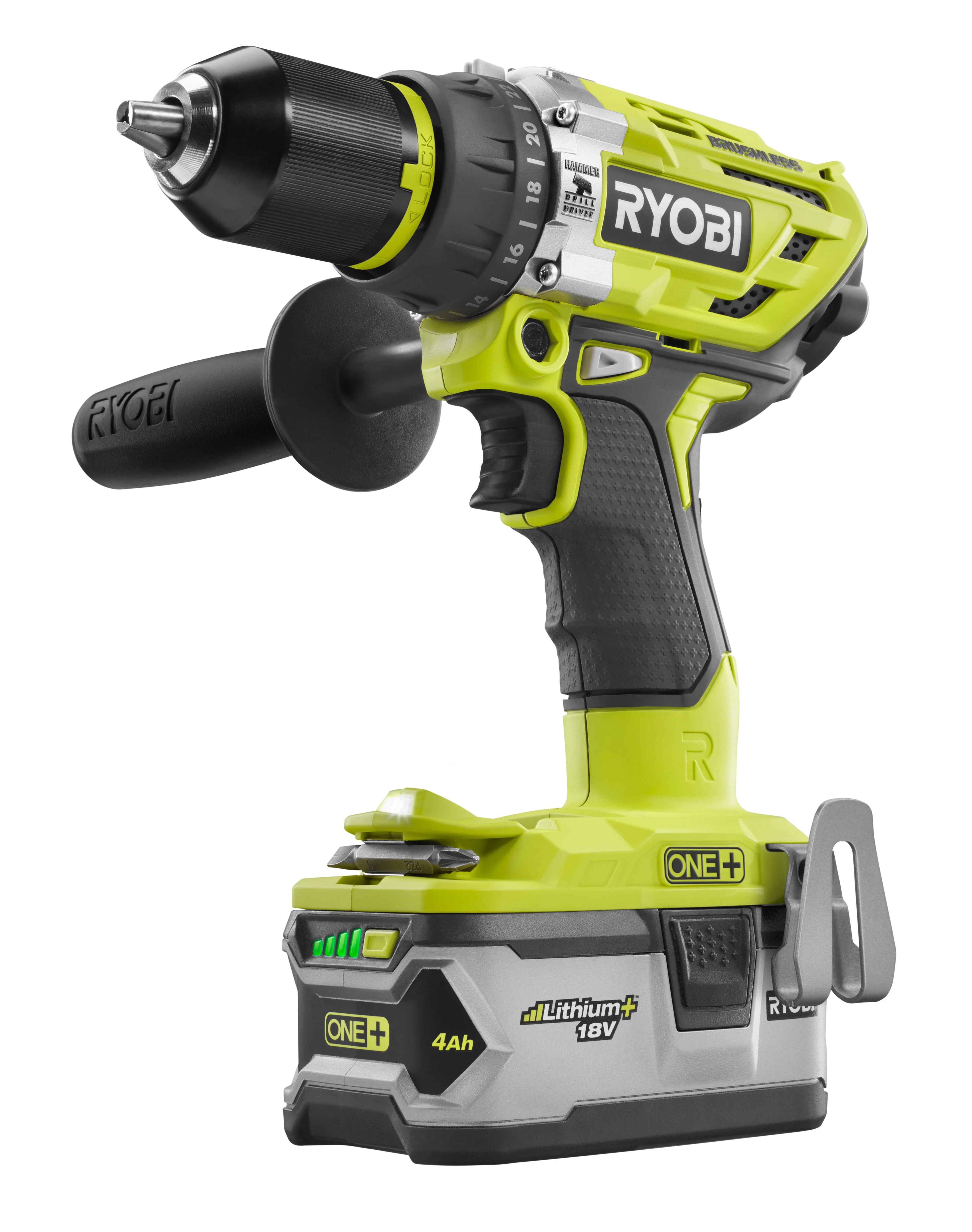 18V ONE+™ Brushless Hammer Drill/Driver Kit - Image 3