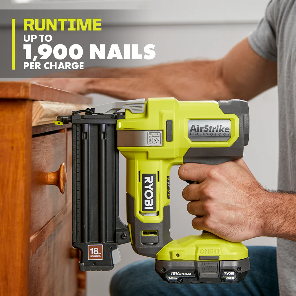 18V ONE+ AIRSTRIKE 18GA BRAD NAILER - Image 4