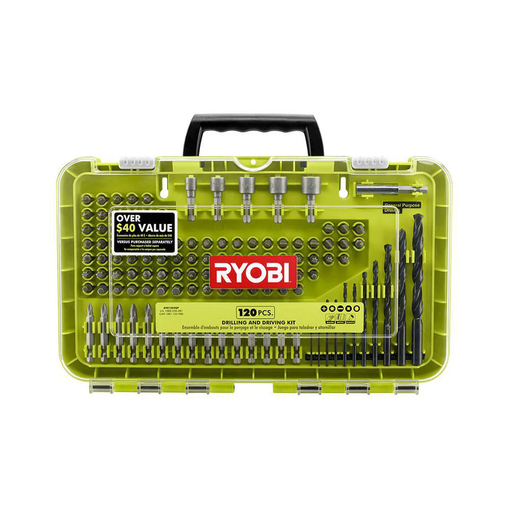 Black Oxide Drill and Drive Kit (120-Piece)