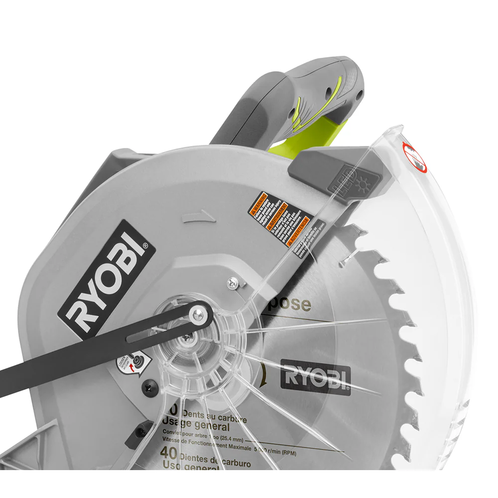 Ryobi 12" Sliding Compound Miter saw with LED - Image 3
