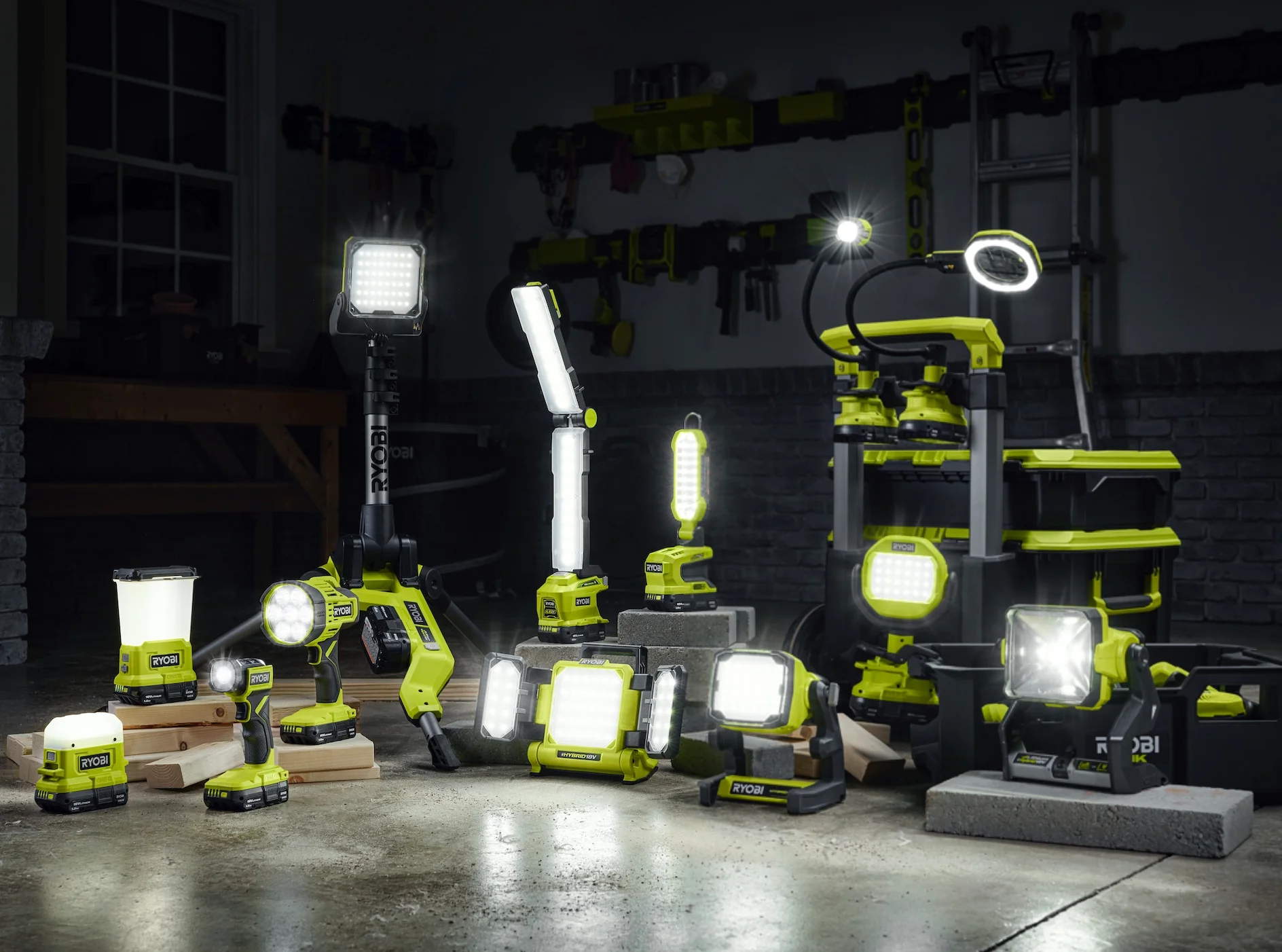 18V ONE+ HYBRID LED TRIPOD STAND LIGHT - Image 5