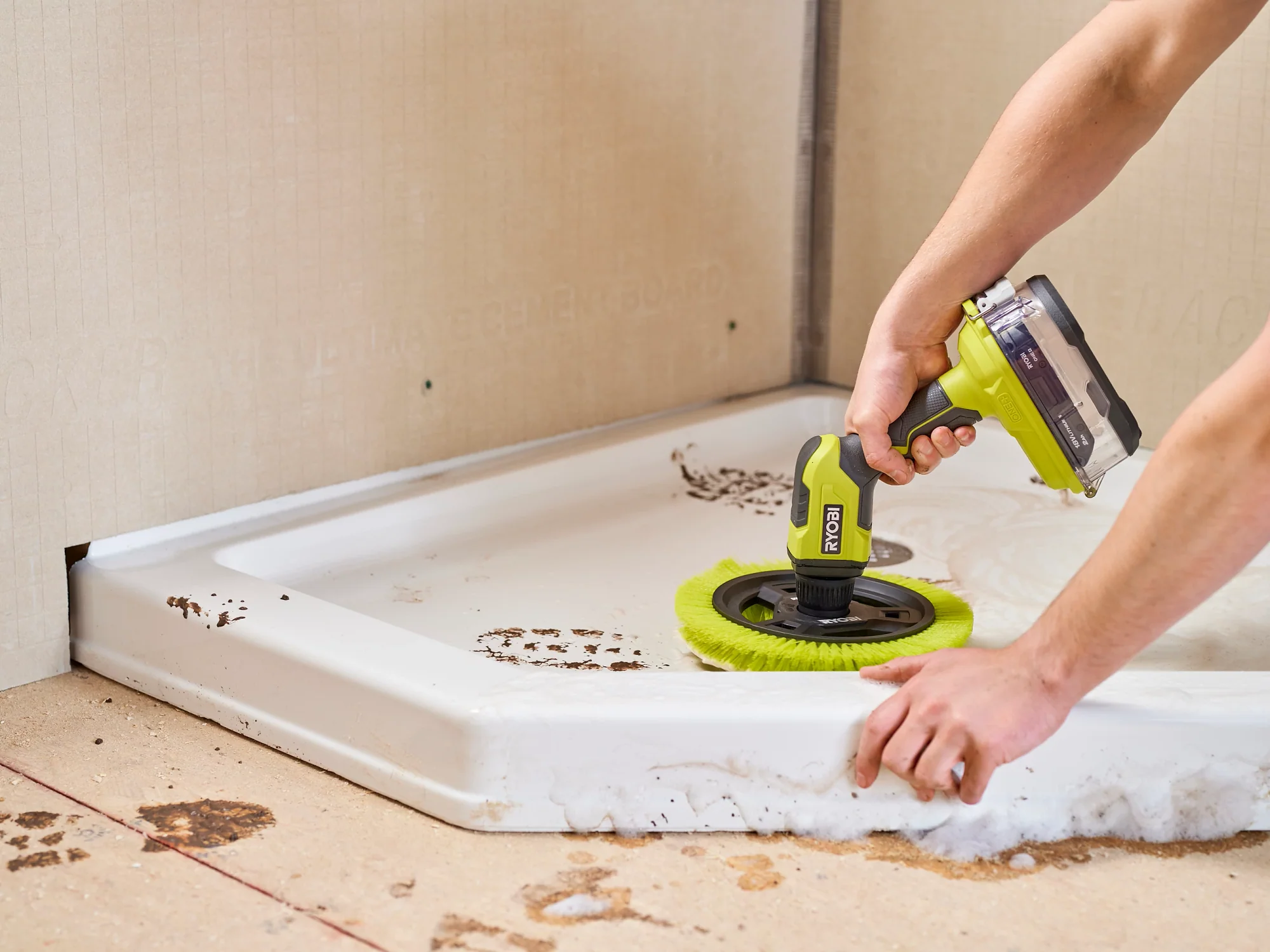 18V ONE+ Cordless VORTEX Power Scrubber (Tool Only), Electric Spin Scrubber - Image 8