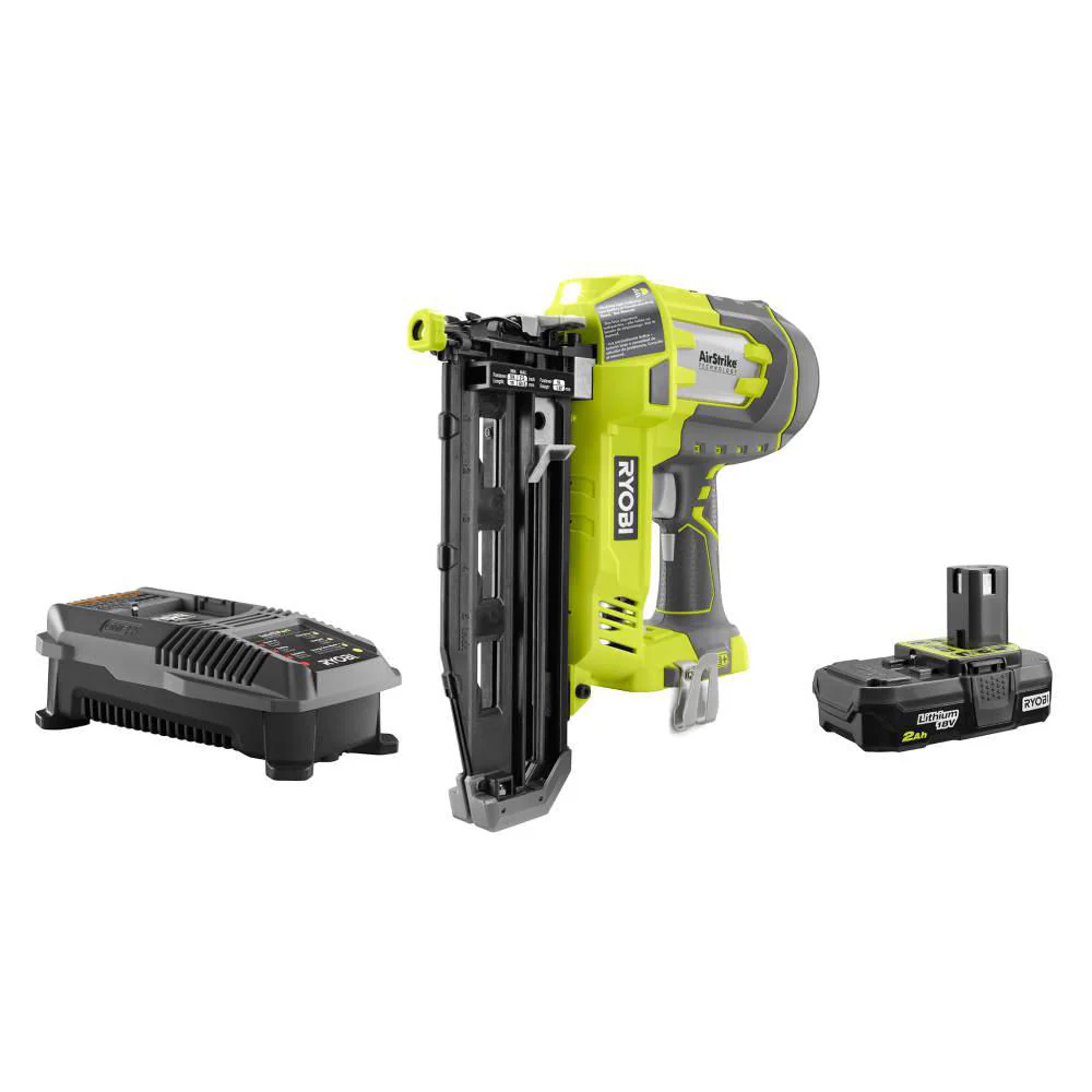 18V ONE+ AirStrike(TM) 16GA Finish Nailer Starter Kit