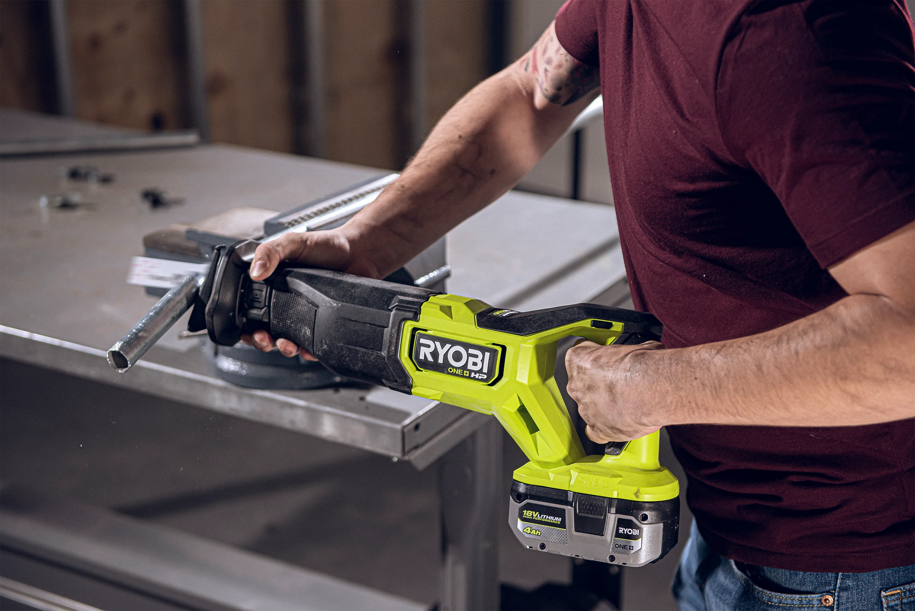 18V ONE+ HP Brushless Reciprocating Saw - Image 11
