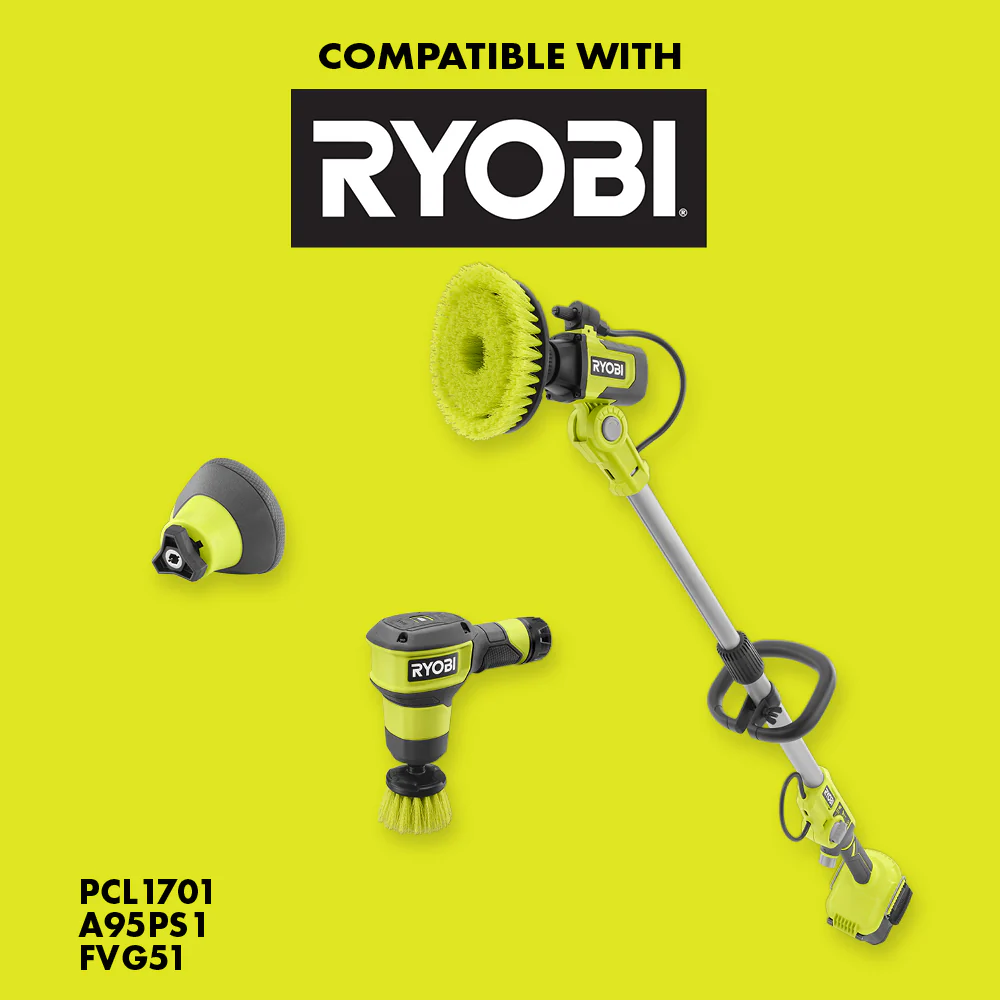 2 PC. HARD BRISTLE BRUSH CLEANING KIT - Image 2