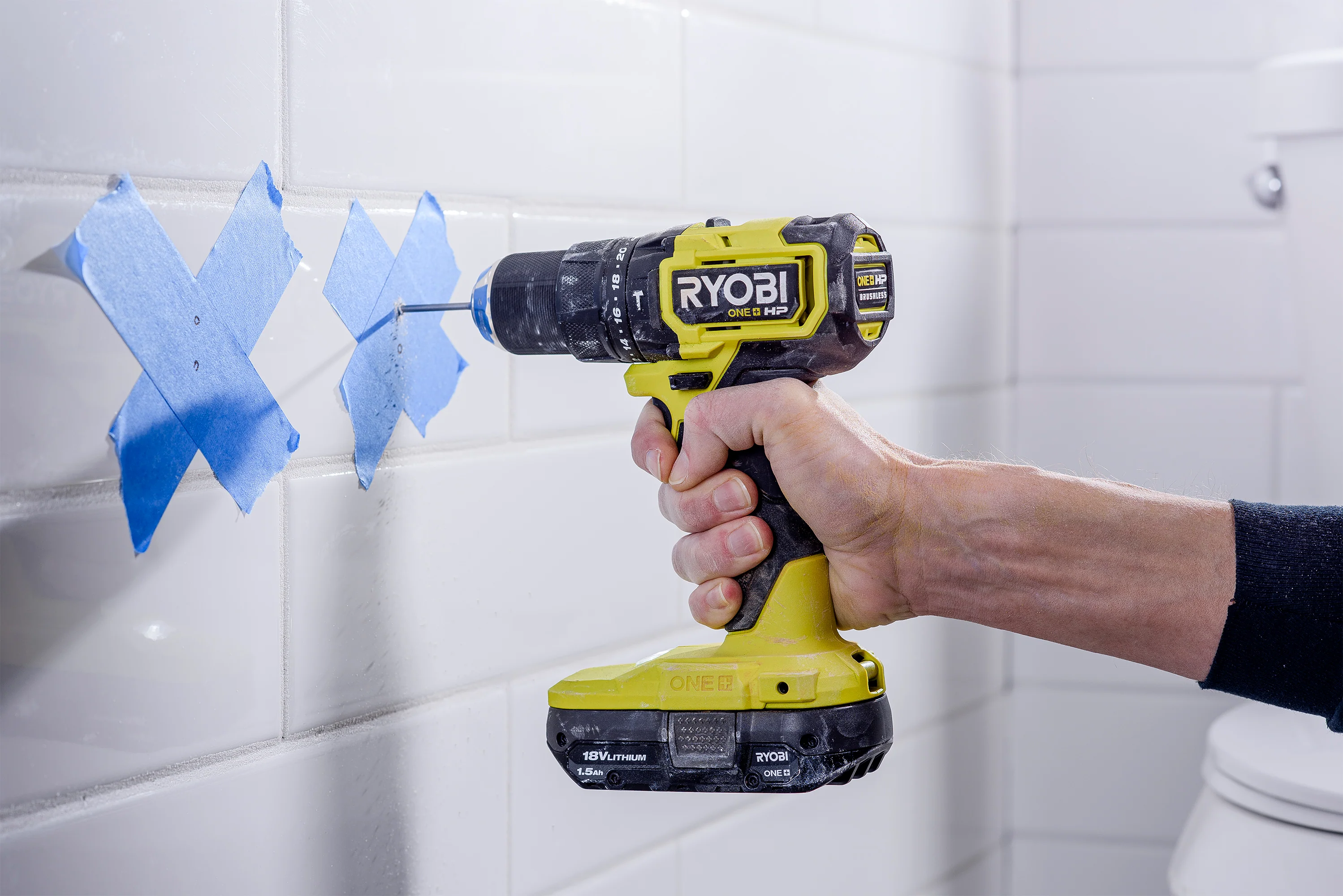 18V ONE+ HP Compact Brushless 1/2" Hammer Drill Kit - Image 6