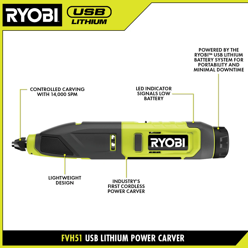 USB LITHIUM POWER CARVER KIT - Image 3