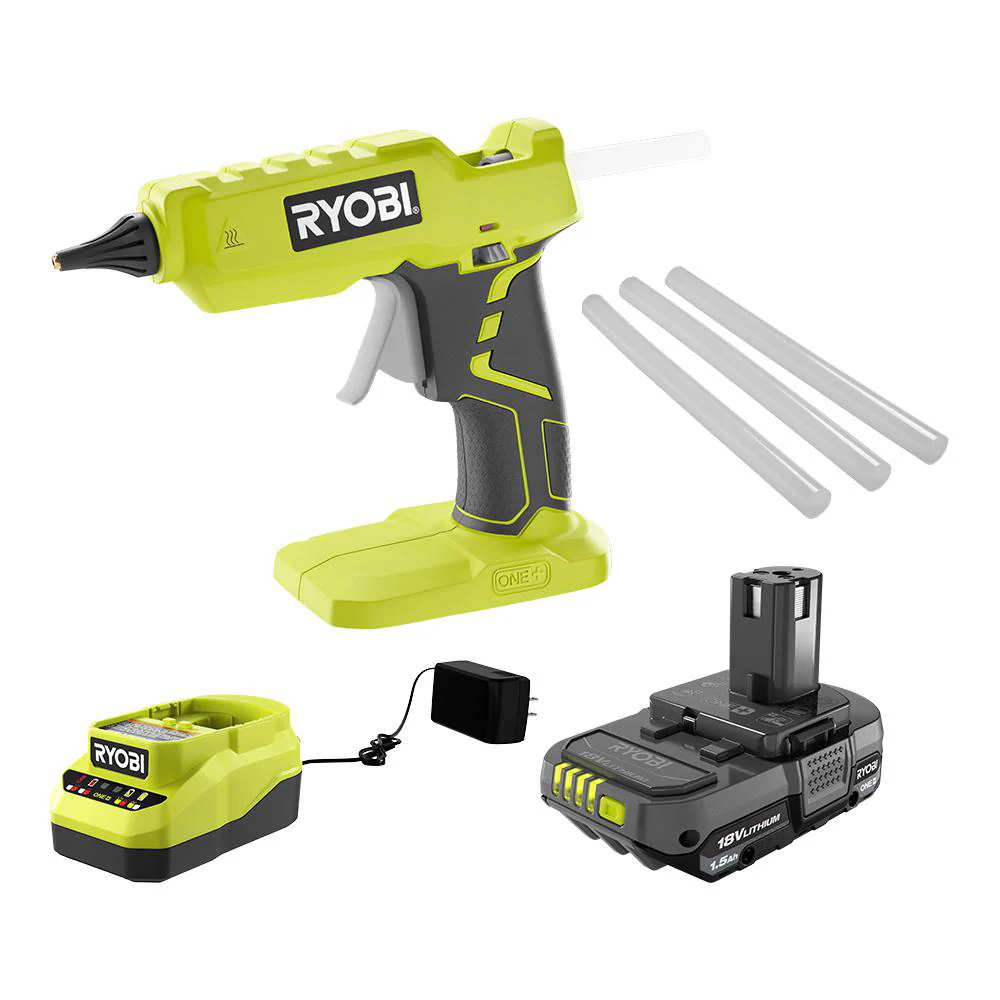 ONE+ GLUE GUN KIT W/3 1/2 IN GLUE STICKS