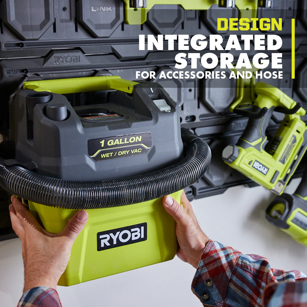 18V ONE+ 1 GALLON WET/DRY VACUUM - Image 4