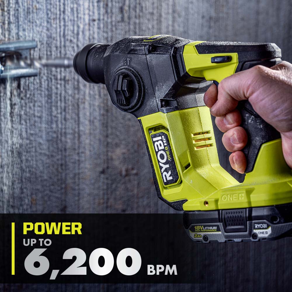 18V ONE+ HP COMPACT BRUSHLESS 5/8" SDS-PLUS ROTARY HAMMER KIT - Image 4