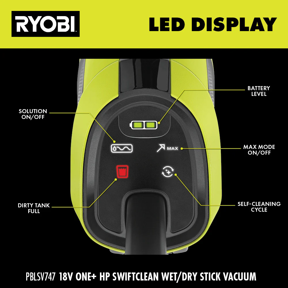18V ONE+ HP SWIFTCLEAN WET/DRY STICK VACUUM - Image 11