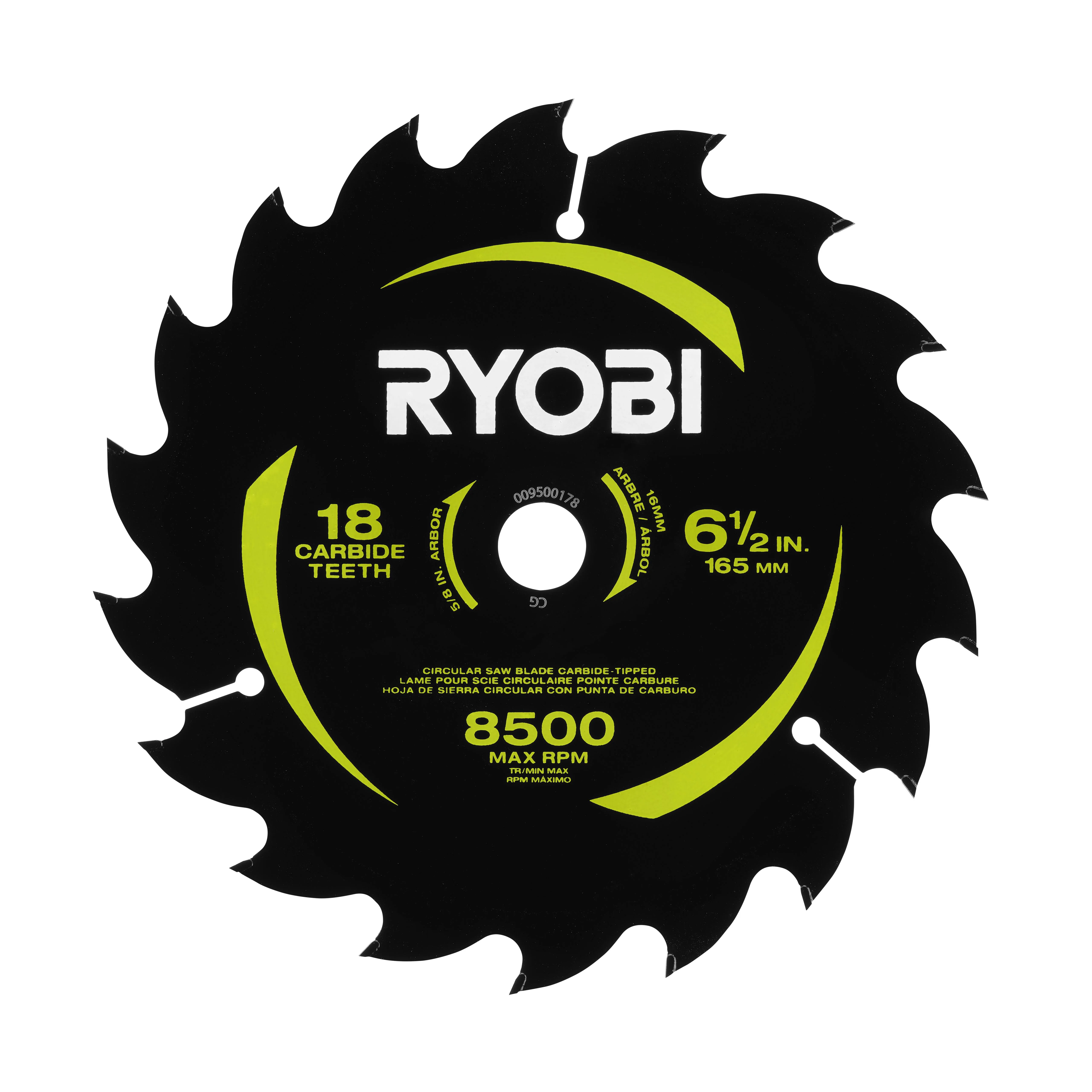 6-1/2" 18 CARBIDE TEETH THIN KERF CIRCULAR SAW BLADE - Image 4