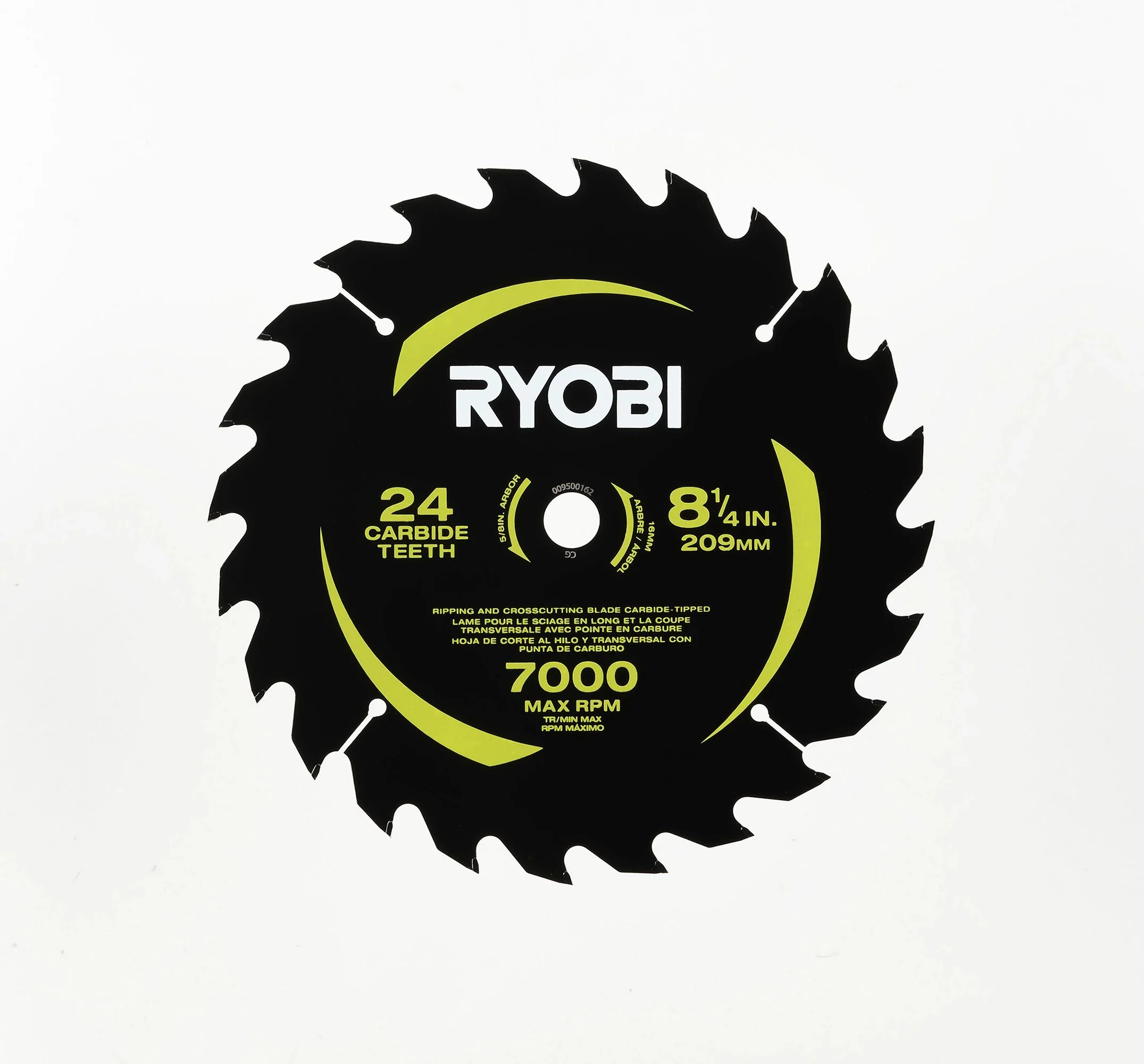 8-1/4" 24 CARBIDE TEETH THIN KERF TABLE SAW BLADE - Image 2
