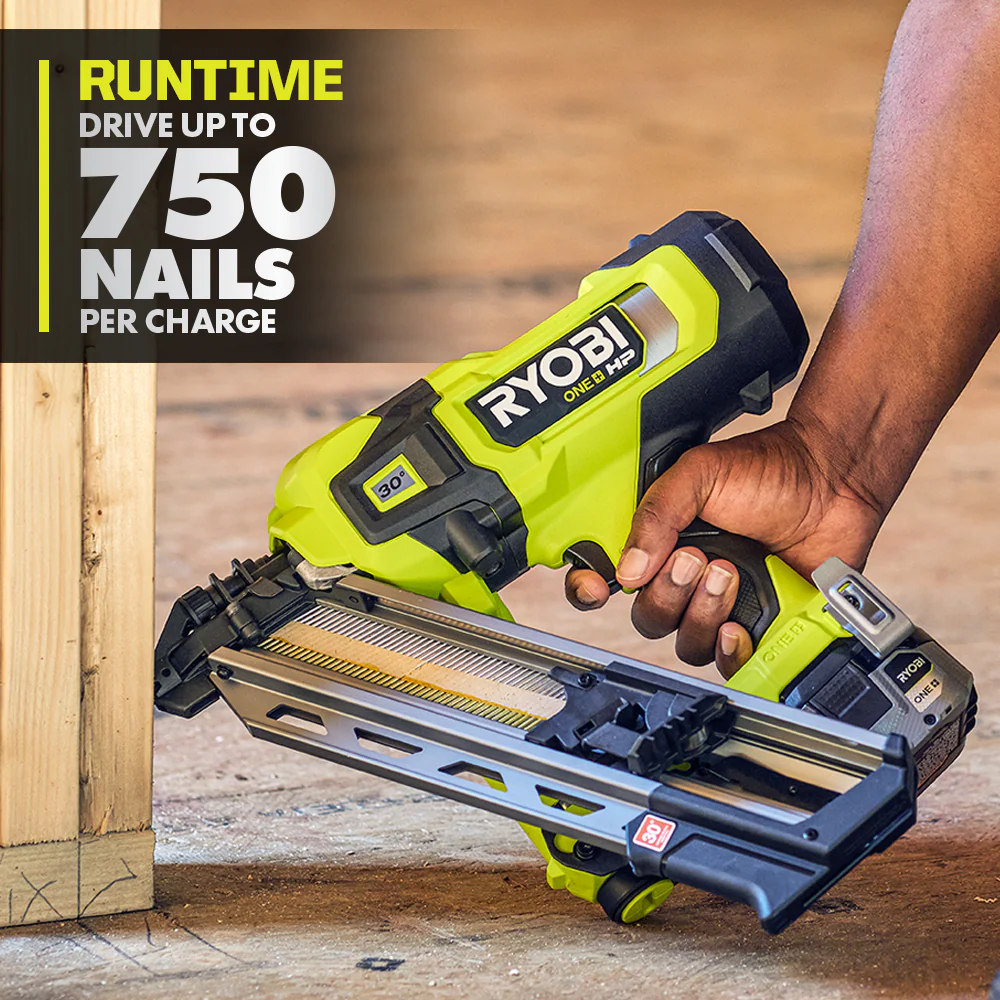 18V ONE+ HP BRUSHLESS AIRSTRIKE 30° FRAMING NAILER - Image 3