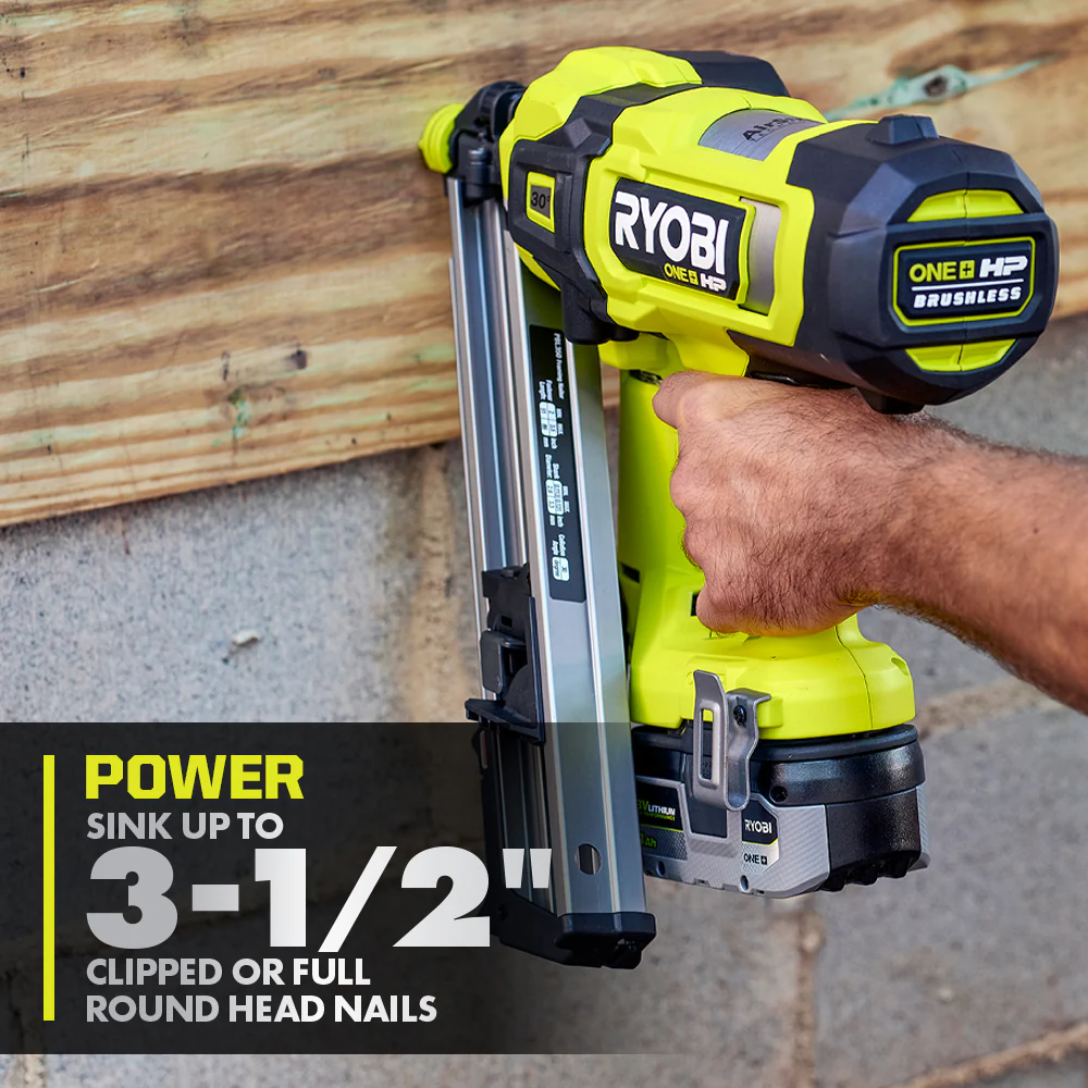 18V ONE+ HP BRUSHLESS AIRSTRIKE 30° FRAMING NAILER - Image 5