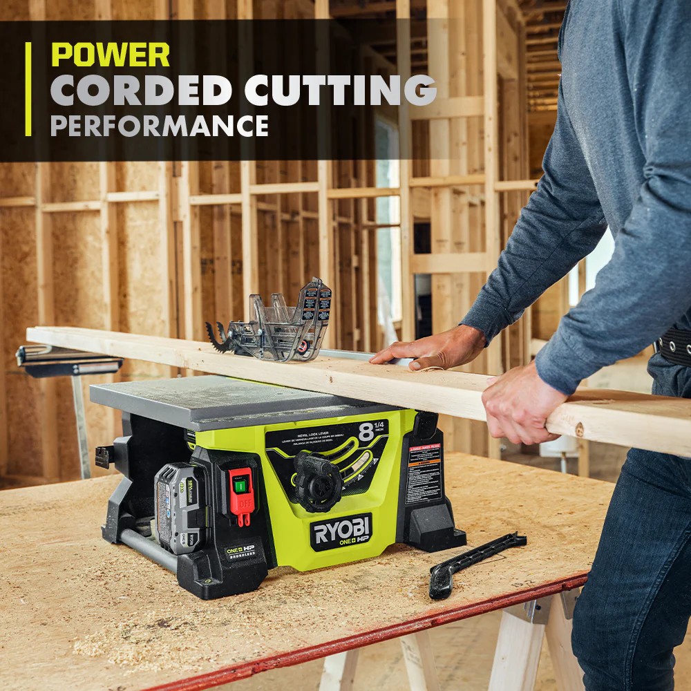 18V ONE+ HP BRUSHLESS 8-1/4" TABLE SAW KIT - Image 3