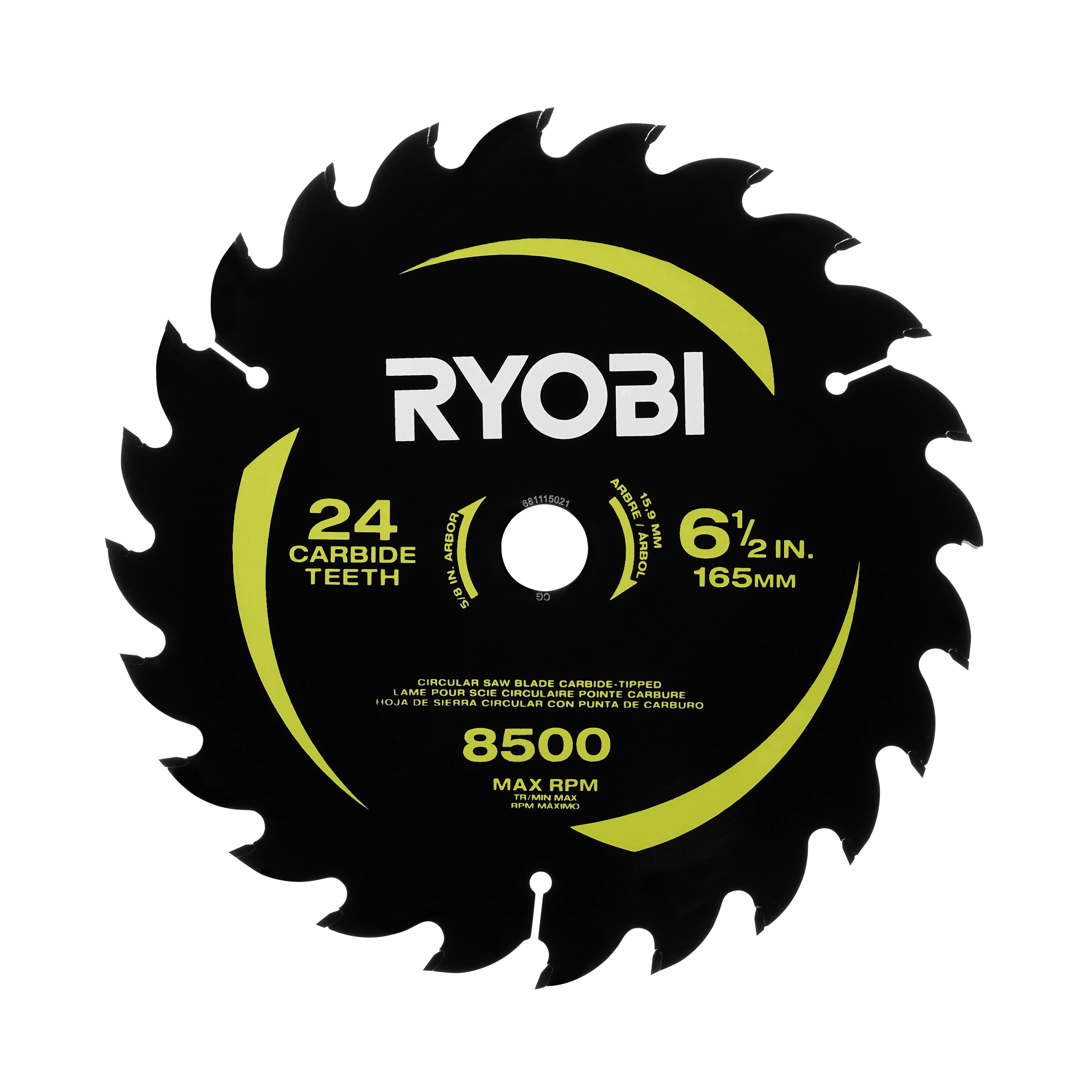 6-1/2" 24 CARBIDE TEETH THIN KERF CIRCULAR SAW BLADE - Image 7