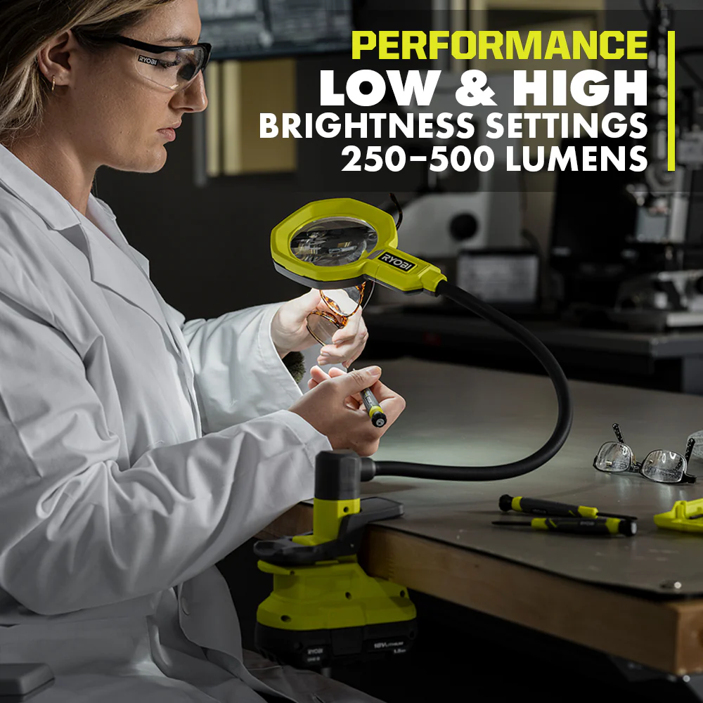 ONE+ 18V Magnifying Clamp Light Kit - Image 3