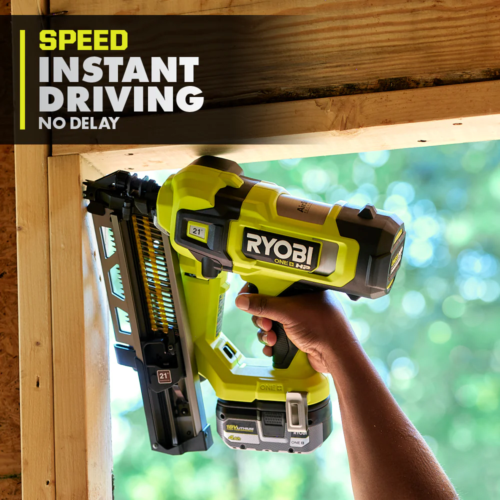 18V ONE+ HP BRUSHLESS AIRSTRIKE 21° FRAMING NAILER KIT - Image 4