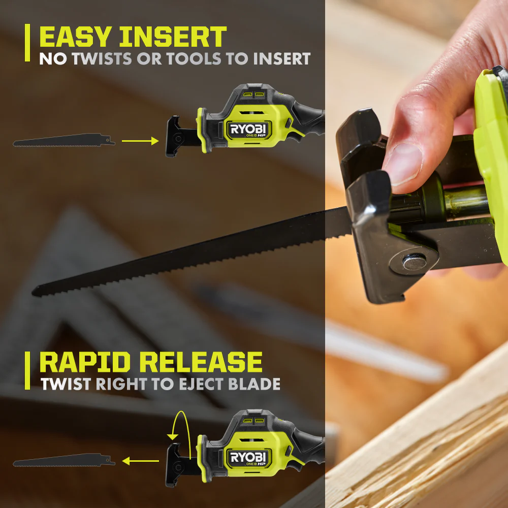 18V ONE+ HP COMPACT BRUSHLESS ONE-HANDED RECIPROCATING SAW - Image 7