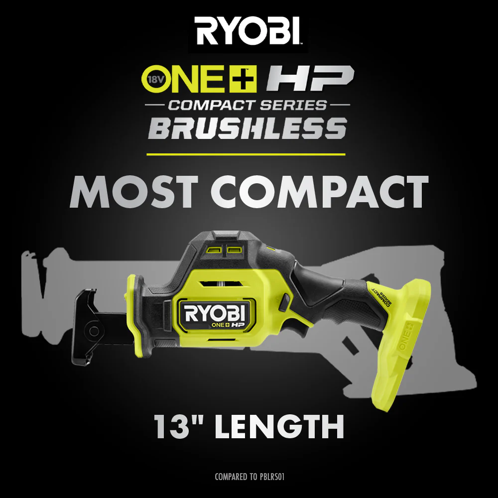 18V ONE+ HP COMPACT BRUSHLESS ONE-HANDED RECIPROCATING SAW KIT - Image 4