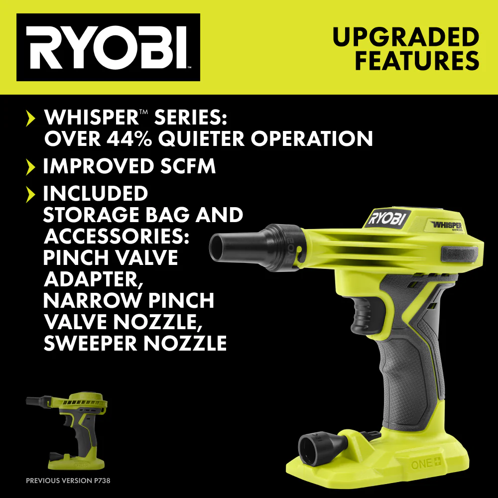 18V ONE+ WHISPER SERIES HIGH VOLUME INFLATOR - Image 9