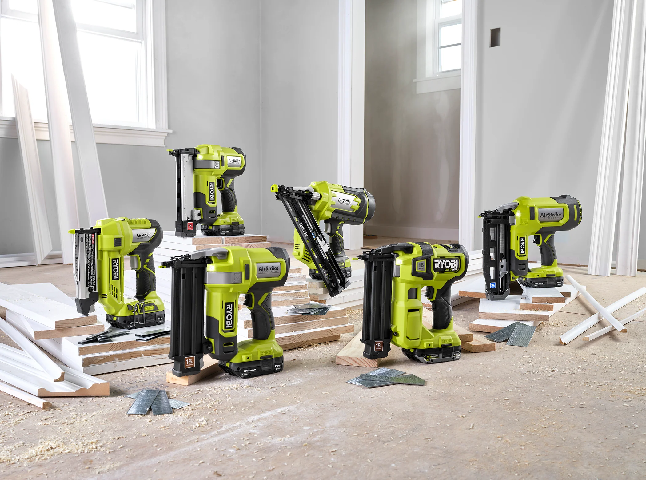 18V ONE+ HP BRUSHLESS AIRSTRIKE 18GA BRAD NAILER KIT - Image 11