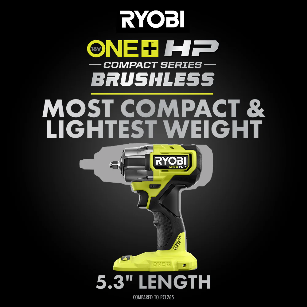 18V ONE+ HP Compact Brushless 4-Mode 3/8" Impact Wrench - Image 2