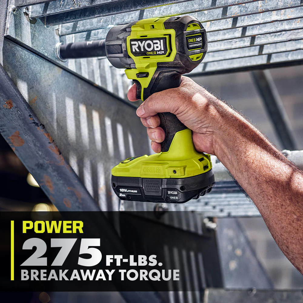 18V ONE+ HP COMPACT BRUSHLESS 4-MODE 1/2" IMPACT WRENCH - Image 4