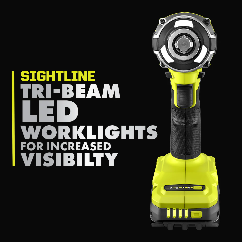 18V ONE+ HP COMPACT BRUSHLESS 4-MODE 1/2" IMPACT WRENCH - Image 6