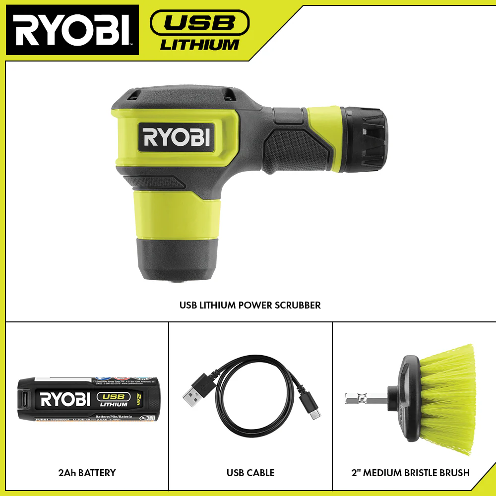 USB LITHIUM POWER SCRUBBER KIT - Image 3