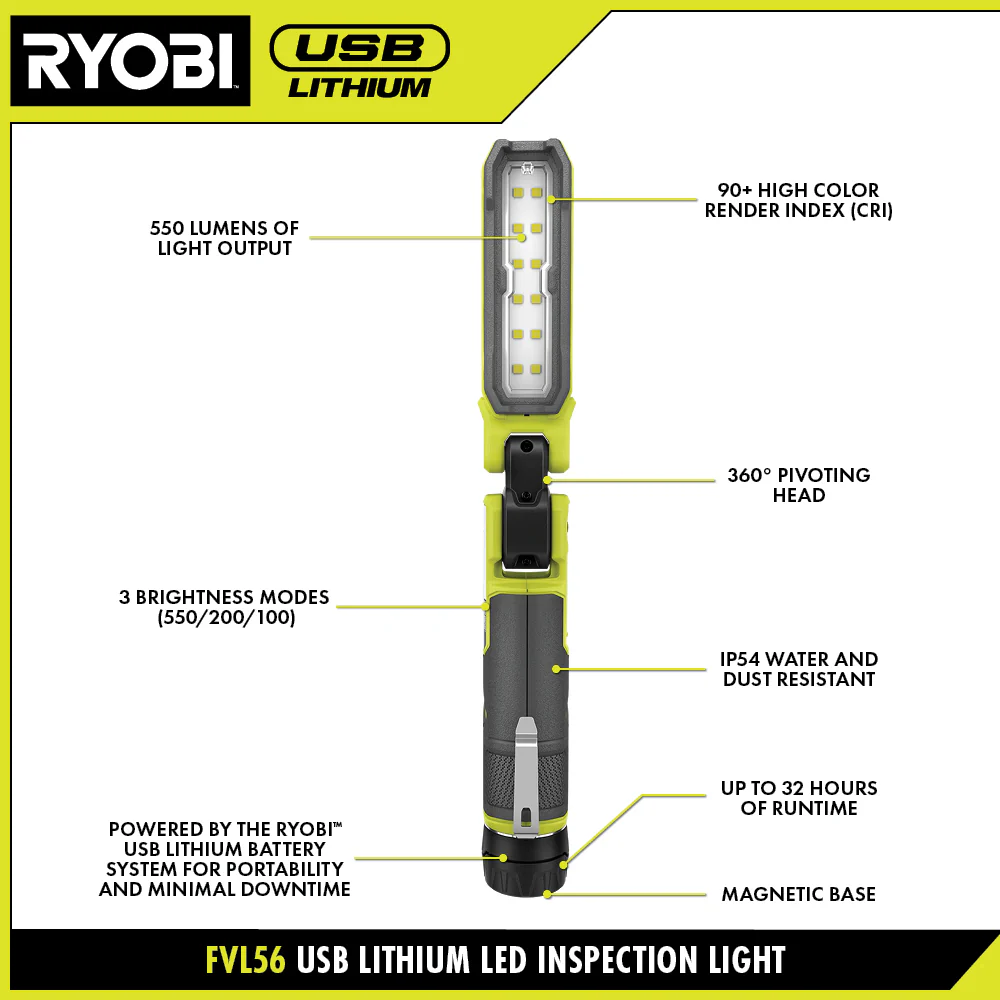 USB LITHIUM LED Inspection Light Kit - Image 3