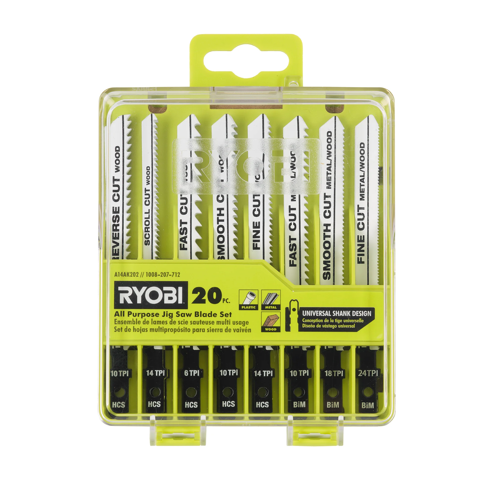 20 PC. ALL PURPOSE JIG SAW BLADE SET - Image 8