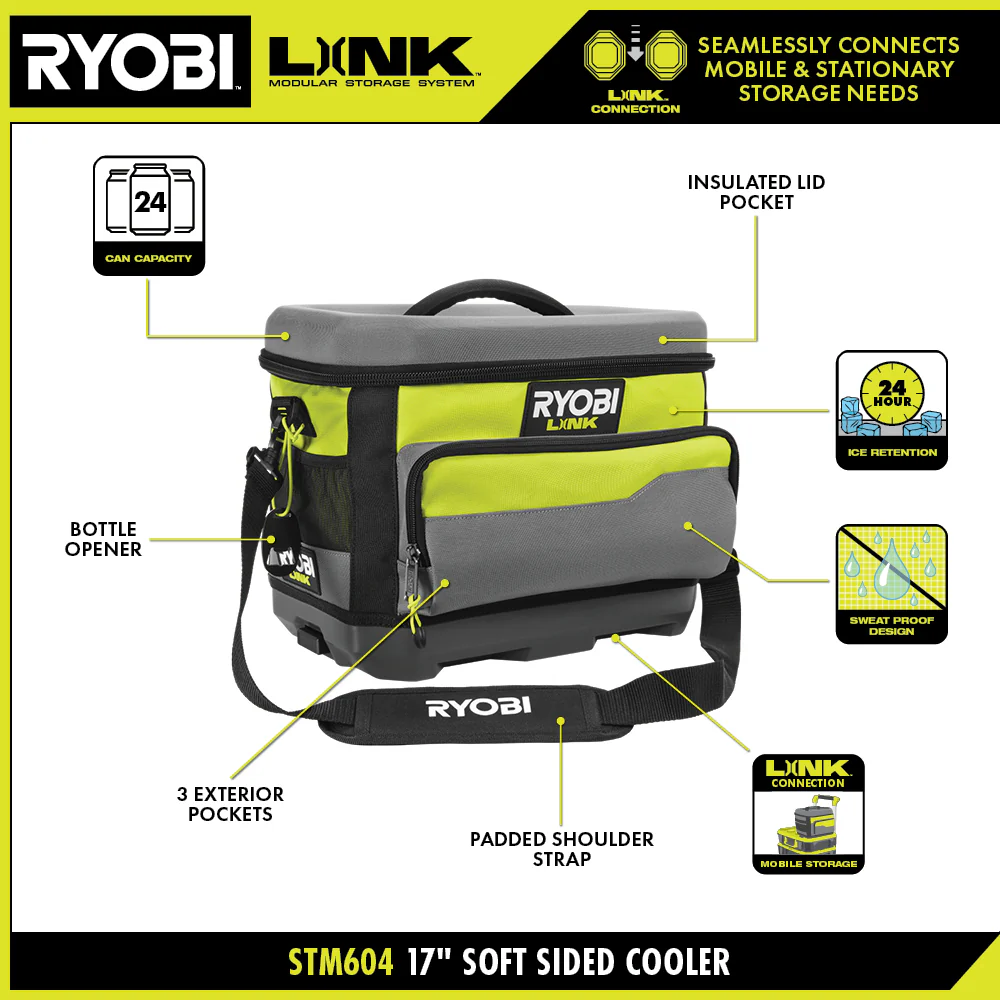 LINK 17" SOFT SIDED COOLER - Image 4