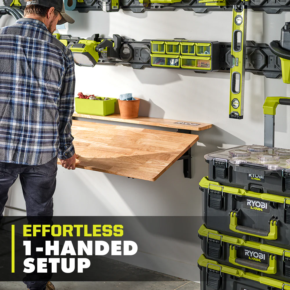 Stowaway Wall Mounted Workbench - Image 6
