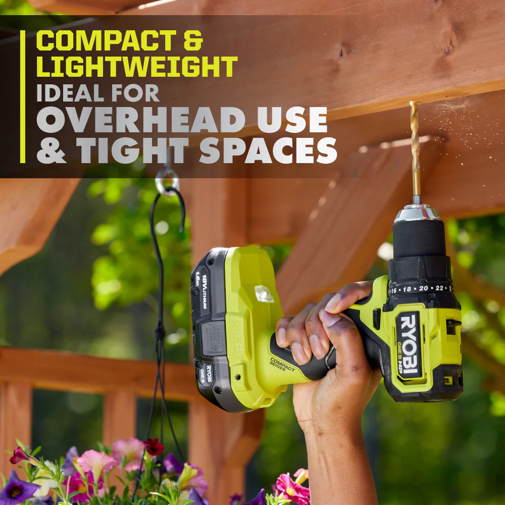 18V ONE+ HP COMPACT BRUSHLESS 1/2" DRILL/DRIVER - Image 5