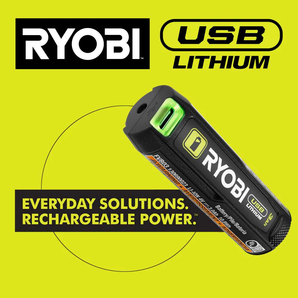 USB LITHIUM 3AH LITHIUM RECHARGEABLE BATTERY (2-PACK) - Image 2