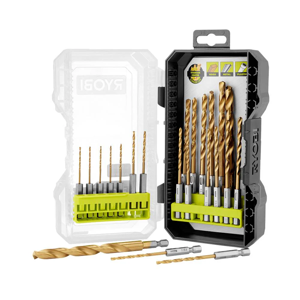 22 PC. TITANIUM DRILL BIT SET - Image 11