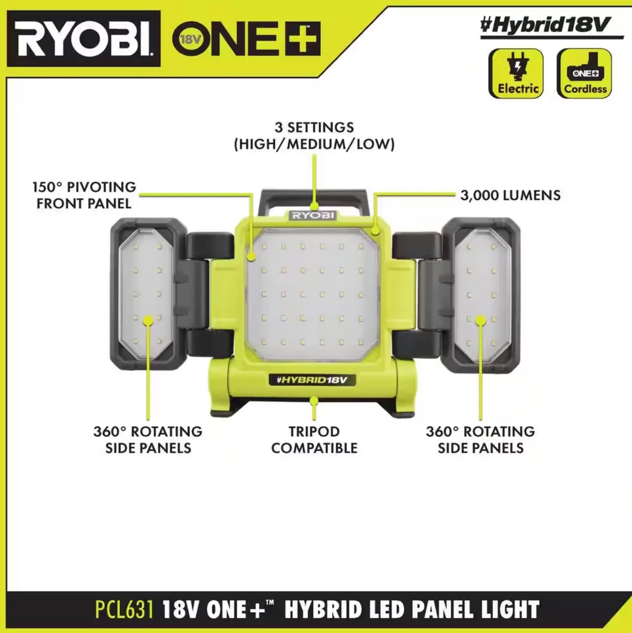 18V ONE+ 3-Tool Light Combo - Image 2