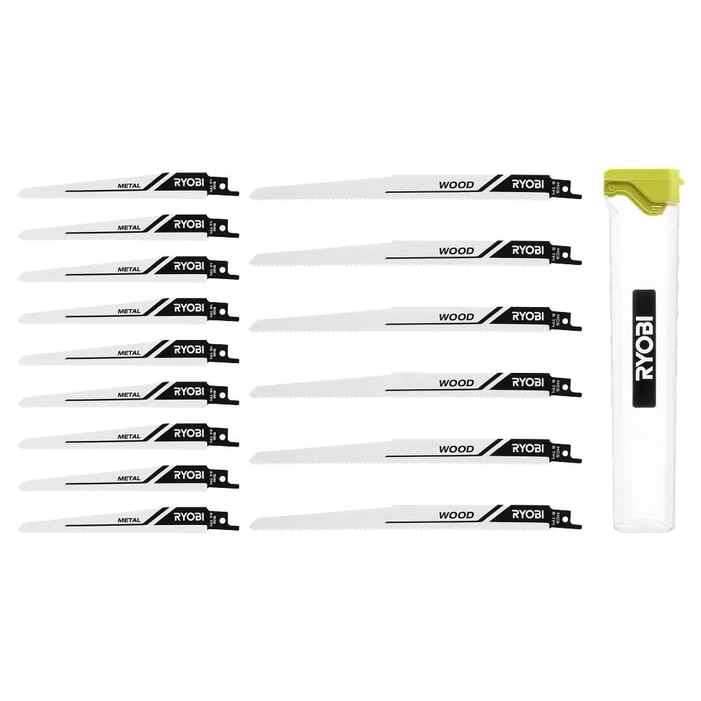 15 PC. RECIPROCATING SAW BLADE SET - Image 3
