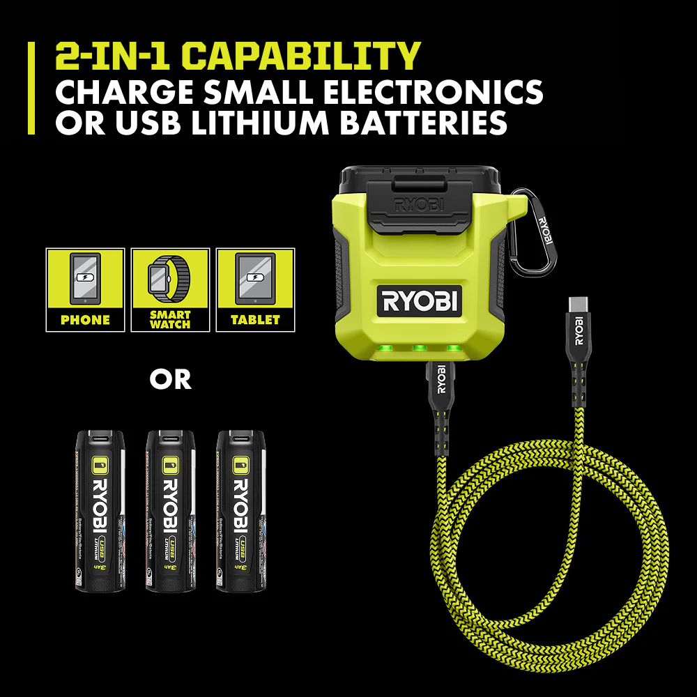 USB Lithium 3-Port Charger & Power Source - Image 3
