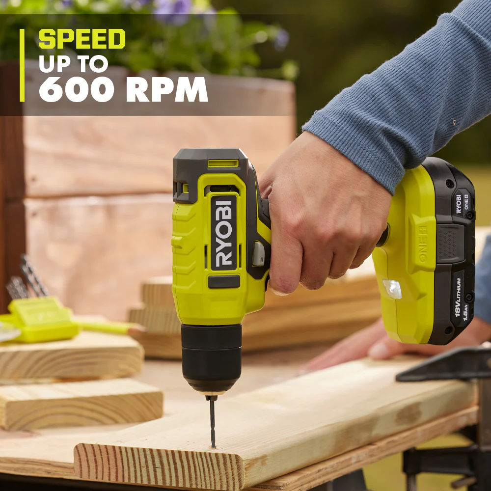18V ONE+ 3/8" CORDLESS DRILL/DRIVER KIT WITH 1.5Ah BATTERY AND CHARGER - Image 5