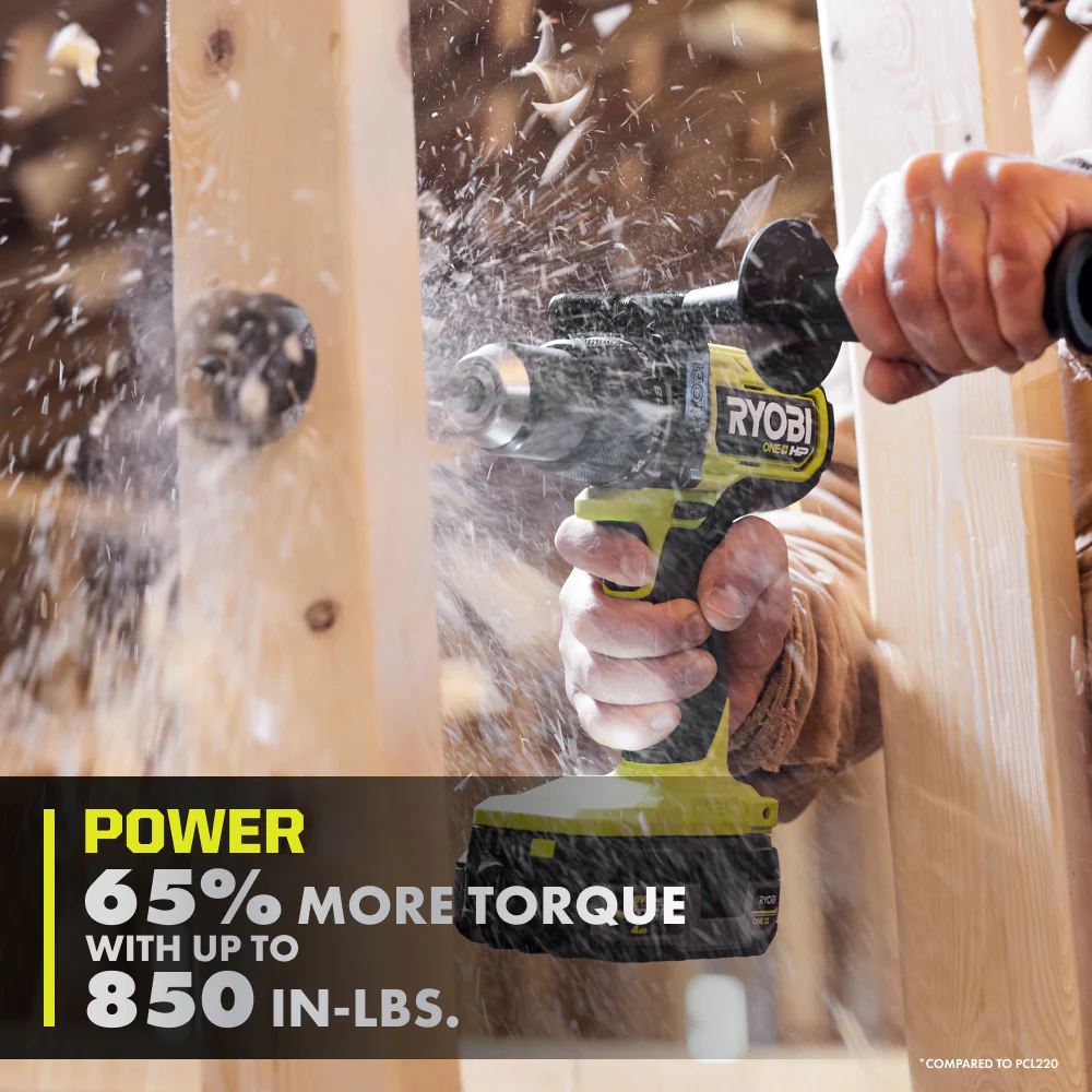 18V ONE+ HP Brushless 1/2" Hammer Drill Kit - Image 4