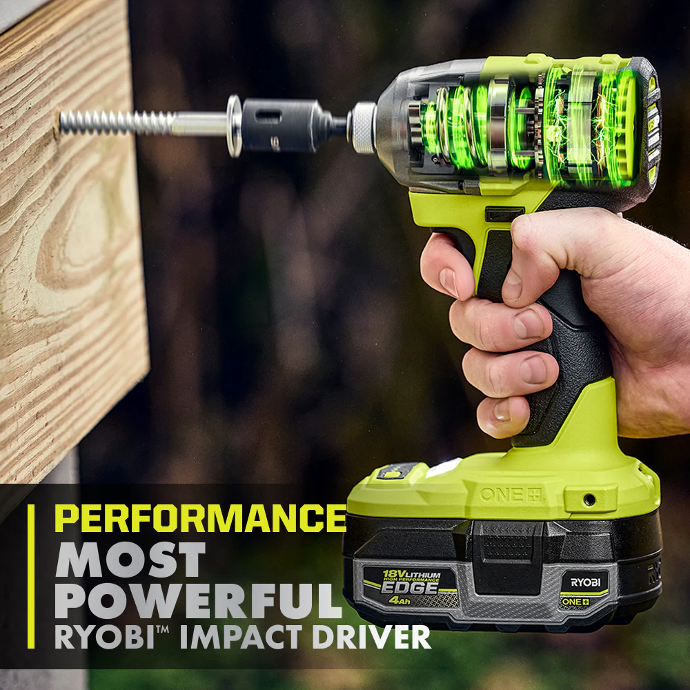 18V ONE+ HP BRUSHLESS CORDLESS 2-TOOL HAMMER DRILL / DRIVER, IMPACT DRIVER, 4.0 Ah, 2.0 Ah BATTERY, CHARGER, AND BAG - Image 6