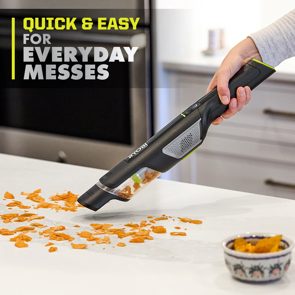 USB Lithium HP Compact Hand Vacuum Cleaner Kit with (2) USB Lithium 2.0 Ah Batteries and Charger - Image 7